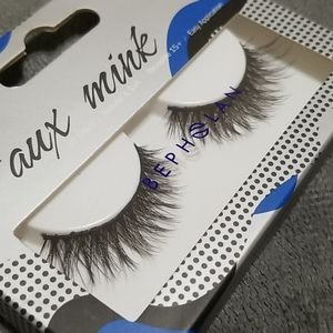 Three Pairs Fluffy Faux Mink False Eyelashes